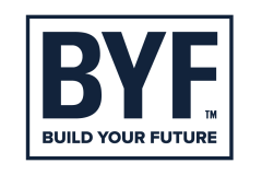 BYF logo blue stacked
