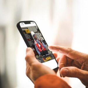 A CraftPro video is displayed on a phone. 